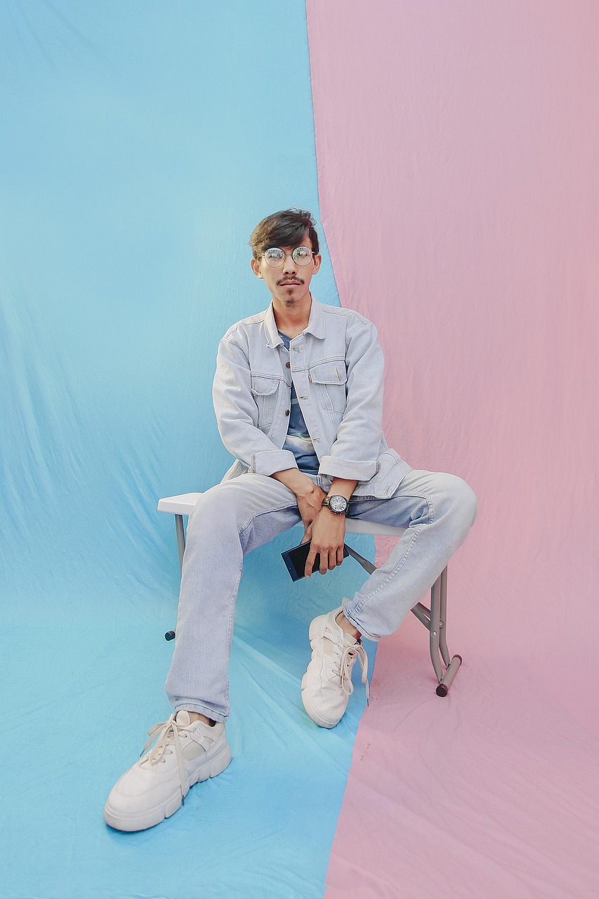 men, style, modeling, modern, popular, posed, pixabay, canon, canon 5d, blue, red, pekanbaru, riau, photographer, person, people, man, jeans, styles, pink, retro, flat, models